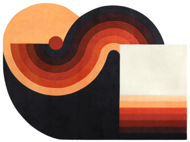 french sunset rugs